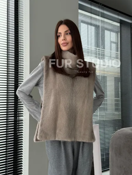 Норковая манишка «весна 2026» - фото 12