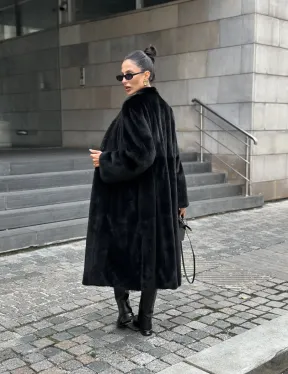 Модная шуба из меха норки Saga furs - фото 6