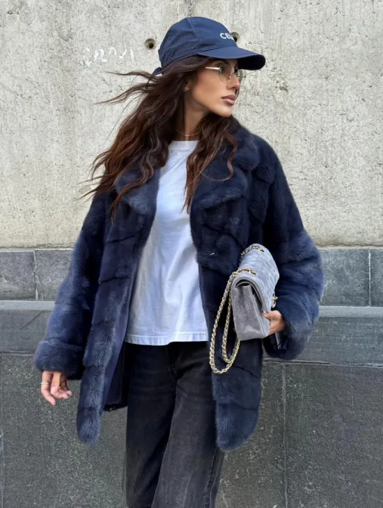 Короткая норковая шуба - автоледи - фото 5