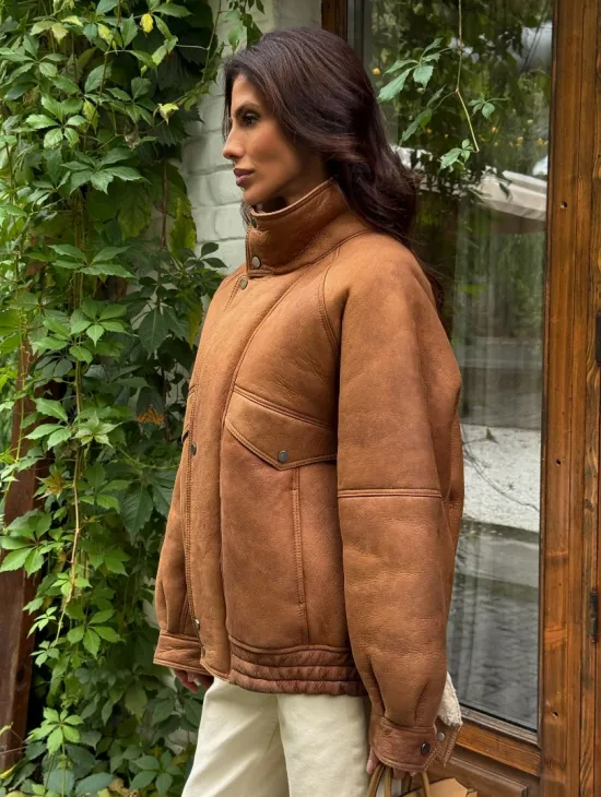 Дубленка женская 2026 - фото 5