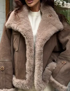 Куртка - дублёнка двухсторонняя - фото 1