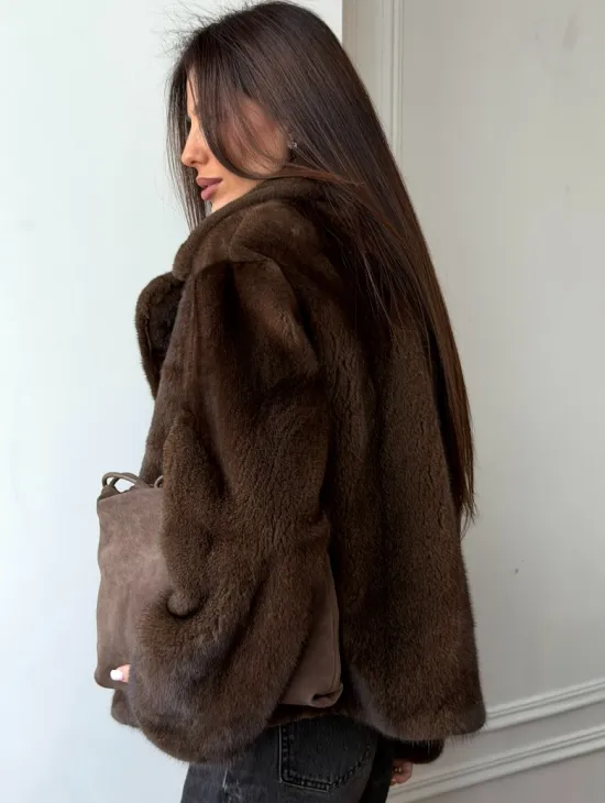 Норковый пиджак - фото 7