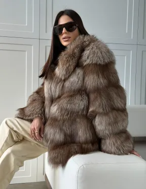 Полушубок из финской лисы - фото 10