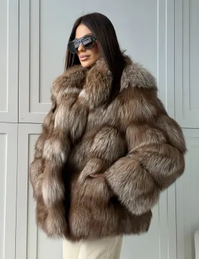 Полушубок из финской лисы - фото 8