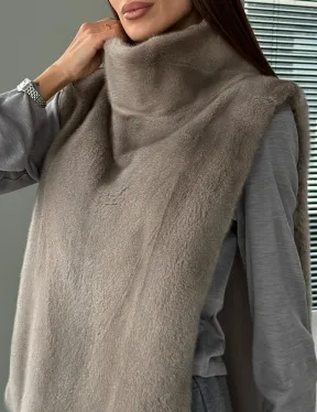 Норковая манишка «весна 2026» - фото 2