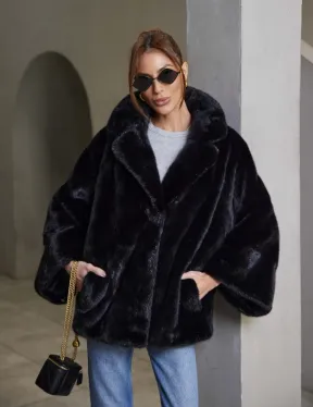 Норковый жакет роспуск - английский воротник -черный - фото 2